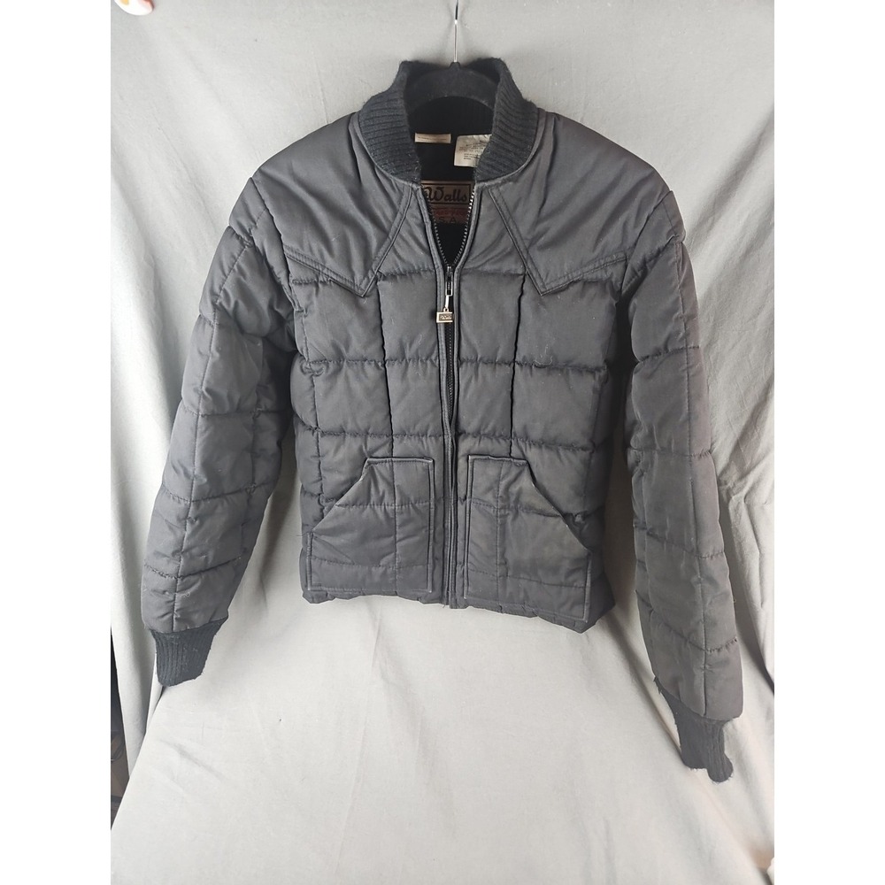 Vintage Walls Blizzard-Pruf‎ Jacket Mens M Tall Quilted Insulated Workwear USA